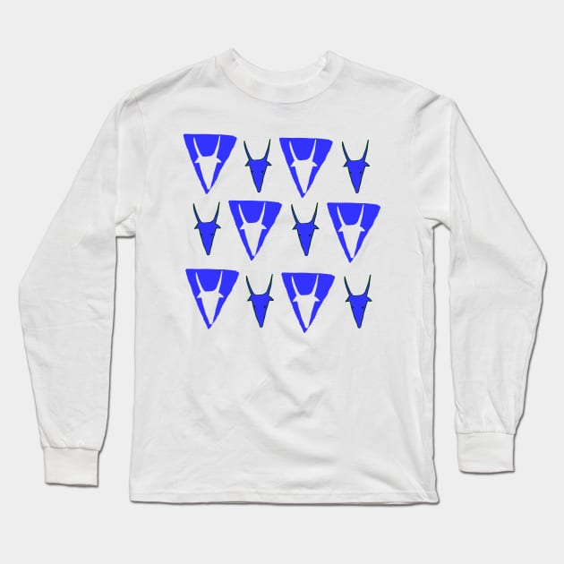 GOAT Capricorn Long Sleeve T-Shirt by 3ET3